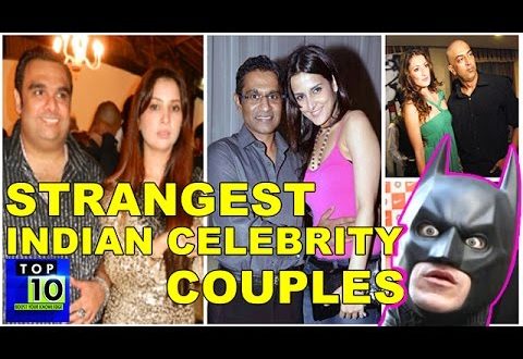10 Strangest Indian Celebrity Couples