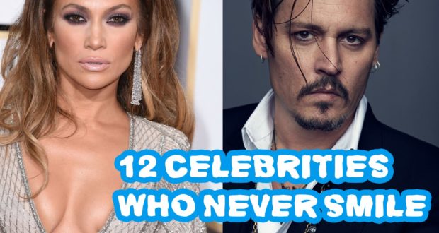 12 Celebrities Who Never Smile | Celebrity News | Celebrities Video Clips