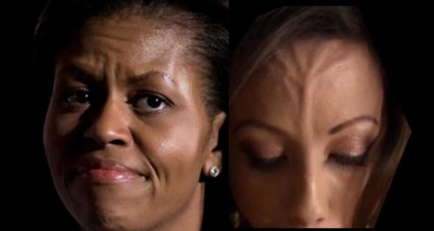 Michelle Obama’s Eye Hologram & Anomalies + Reptilian Celebrities Busted!